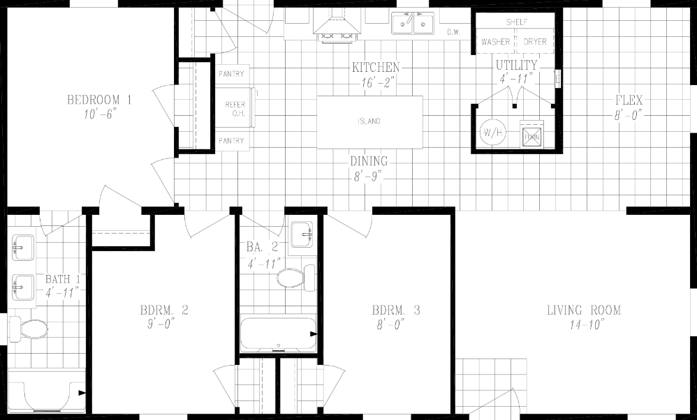 Beautiful Morning Floor Plan