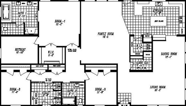 Sum4070a floor plan home features