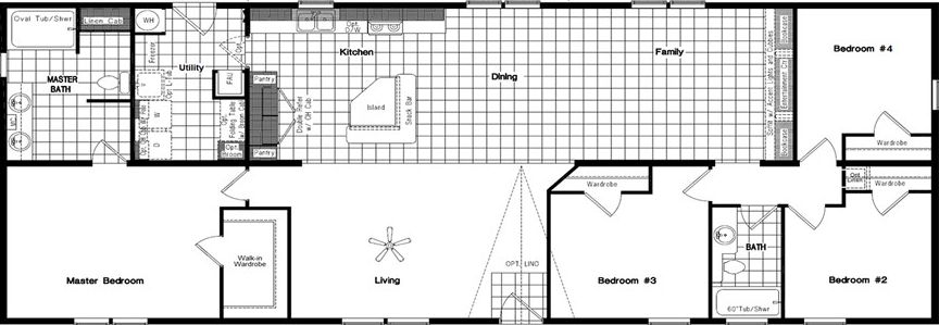 The maple floor plan home features