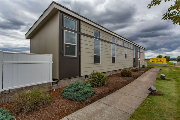 The loft hero, elevation, and exterior home features