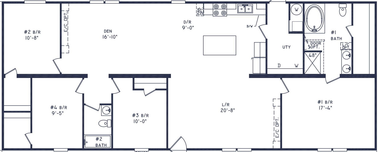 Ascent floor plan home features