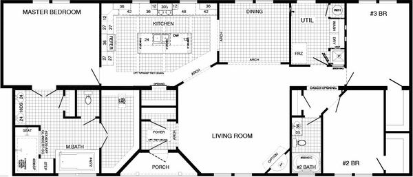 Charis house floor plan home features